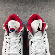 Jordan Air Jordan 3 Seoul White Blue Red AV8370-100 Sneakers