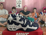 Nike Air More Uptempo Low Sneakers Navy White