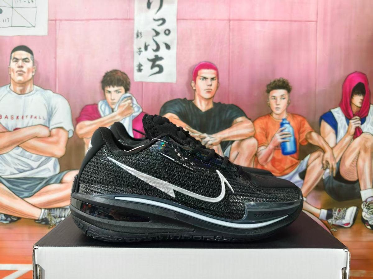 Nike GT Basketball Sneakers Black Silver