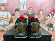 Nike Camouflage Basketball Sneakers Black Olive Red