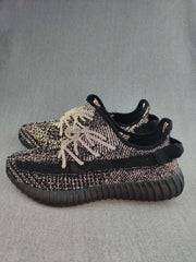 Yeezy 350 V2 Black Reflective-Style Sneakers