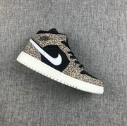 Air Jordan 1 Mid SE GS Leopard Sneakers BQ6931-021