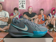Nike Basketball Sneakers Gray Blue