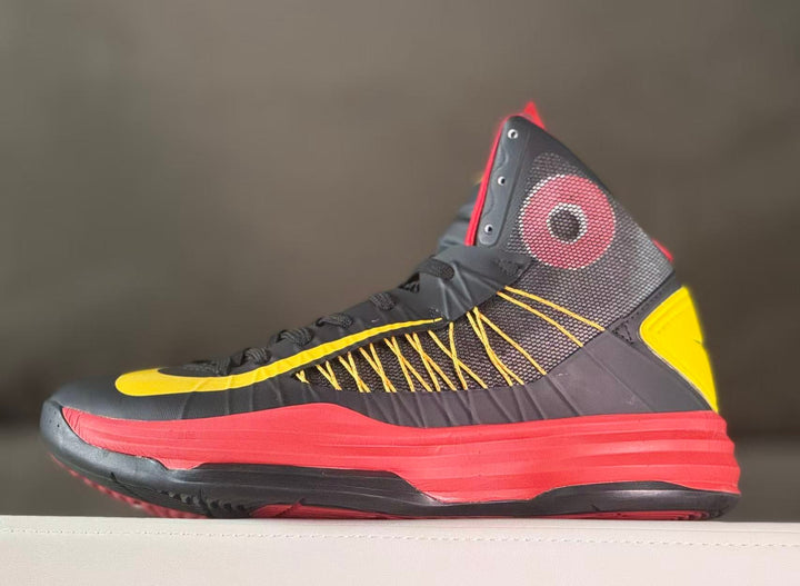Nike Kobe 10 High Basketball Shoes Black Yellow Red