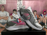 Nike Basketball Sneakers White Pink Gray