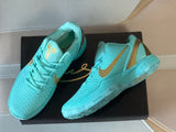 Nike Kobe 6 Sneakers Statue of Liberty Turquoise Gold