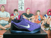 Nike Kobe 11 Basketball Shoes Purple and Black