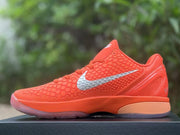 Nike Kobe 6 Basketball Sneakers Violent Orange