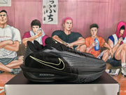 Nike Black Basketball Sneakers with ZoomX Detail