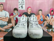 Nike Air Foamposite One White Basketball Sneakers