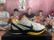 Nike Basketball Sneakers White Black Yellow