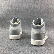 Jordan Air Jordan 1 Mid GS Light Bone Grey Fog Sneakers