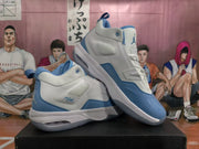 Jordan Flight Basketball Sneakers White and Blue