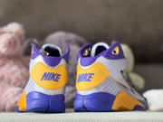 Nike HD2008 Kids Basketball Sneakers Purple Gold