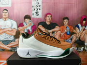 Jordan Luka 1 Basketball Shoes Brown and White