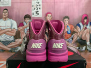 Nike Zoom LeBron 7 Basketball Shoes in Burgundy and Pink