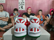 Nike Basketball Sneakers Green White Red