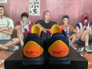 Nike Basketball Sneakers Blue Red and Gold