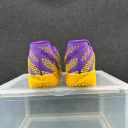 Nike LeBron Basketball Shoes Purple and Gold LSU Style