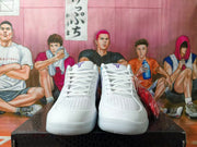 Nike Kobe Low Basketball Shoes White and Purple