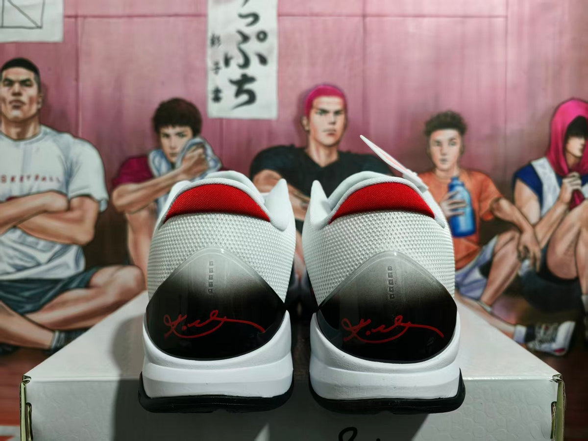 Nike Basketball Sneakers Black White Red