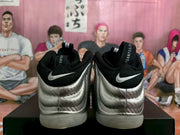 Nike Air Foamposite One Silver Black Sneakers