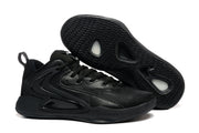 Nike 911 Basketball Sneakers in Black, White, Blue and Red