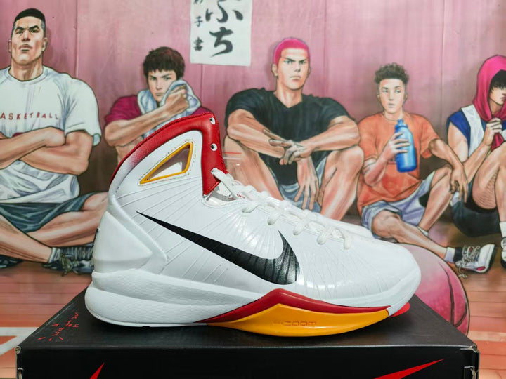 Nike Zoom LeBron 4 Basketball Shoes White Red