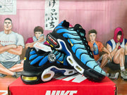 Nike Air Max Plus Black and Blue Sneakers