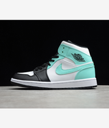 Jordan 1 High Turquoise Black White Sneakers