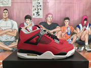 Jordan Red and Black High-Top Sneakers