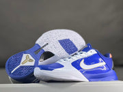 Nike Kobe 5 Basketball Shoes Blue and White Sonic