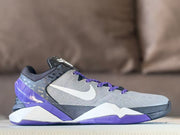 Nike Kobe 7 Basketball Shoes Gray Purple Black