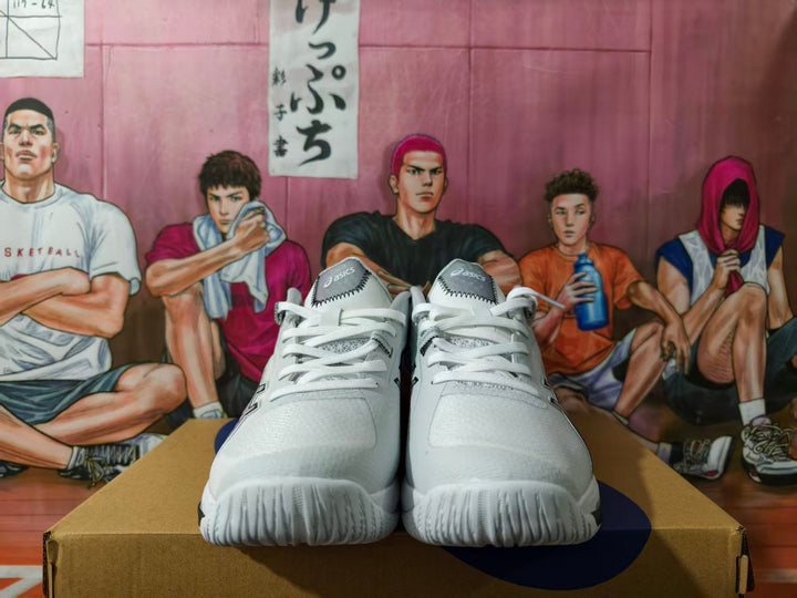 ASICS Swiftace White and Black Basketball Sneakers
