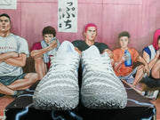 Nike LeBron 18 Low White and Gray Basketball Shoes