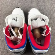 Jordan Air Jordan 3 Seoul White Blue Red AV8370-100 Sneakers