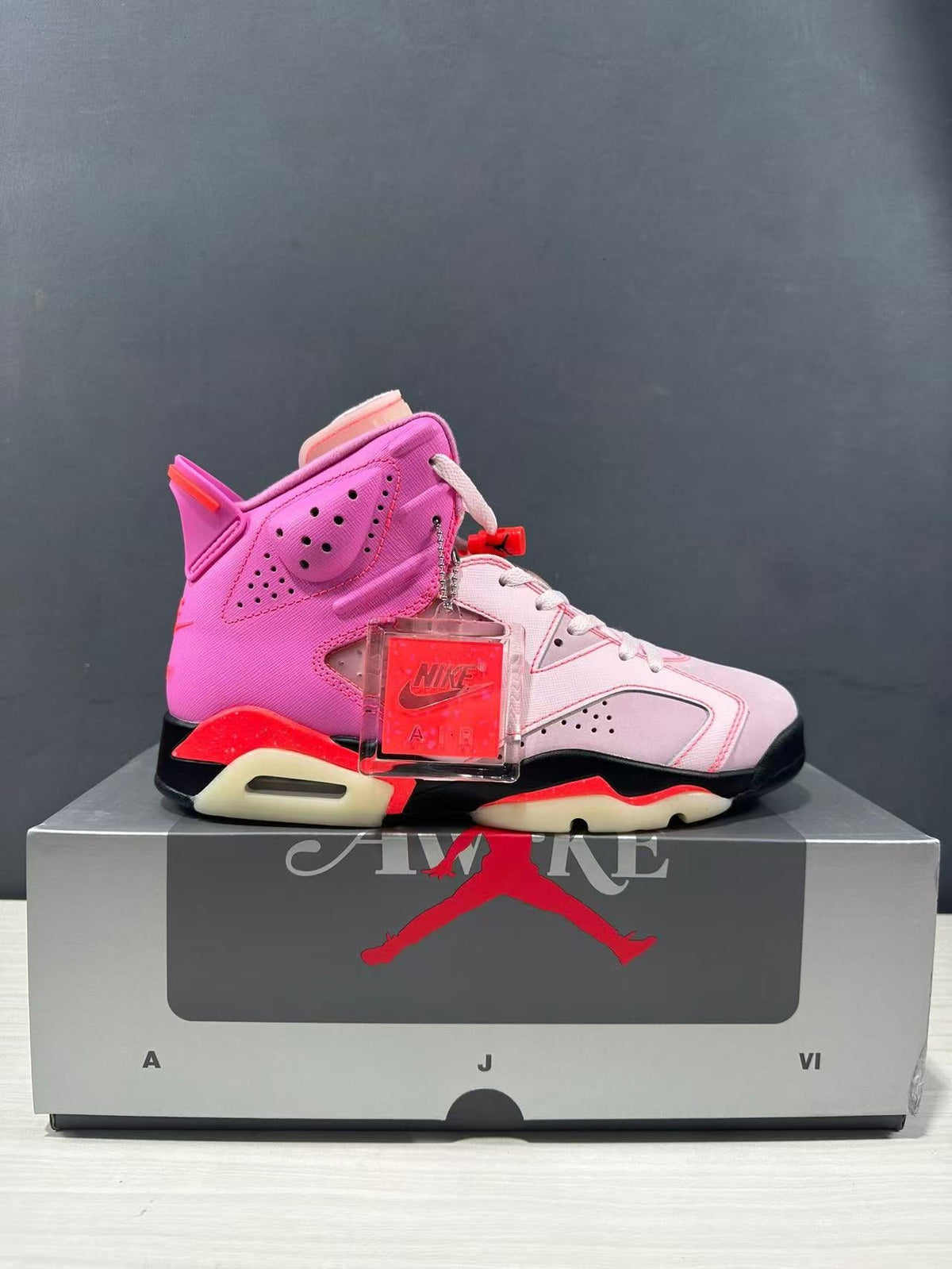 Jordan Air Jordan 6 Awake NY Pink High-Top Sneakers IQ5706-600