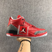 Jordan Air Jordan 3 Retro OG Red Black White Sneakers