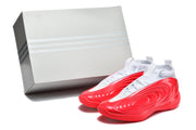 Nike Air Max 939-2 White and Red Sneakers