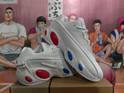 Nike Big Eyes Sneakers White with Red and Blue Details