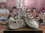 Nike Sneakers White Orange