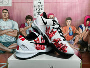 Nike Basketball Sneakers White Black Red