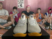 Nike Kobe 6 Basketball Shoes White Black Yellow