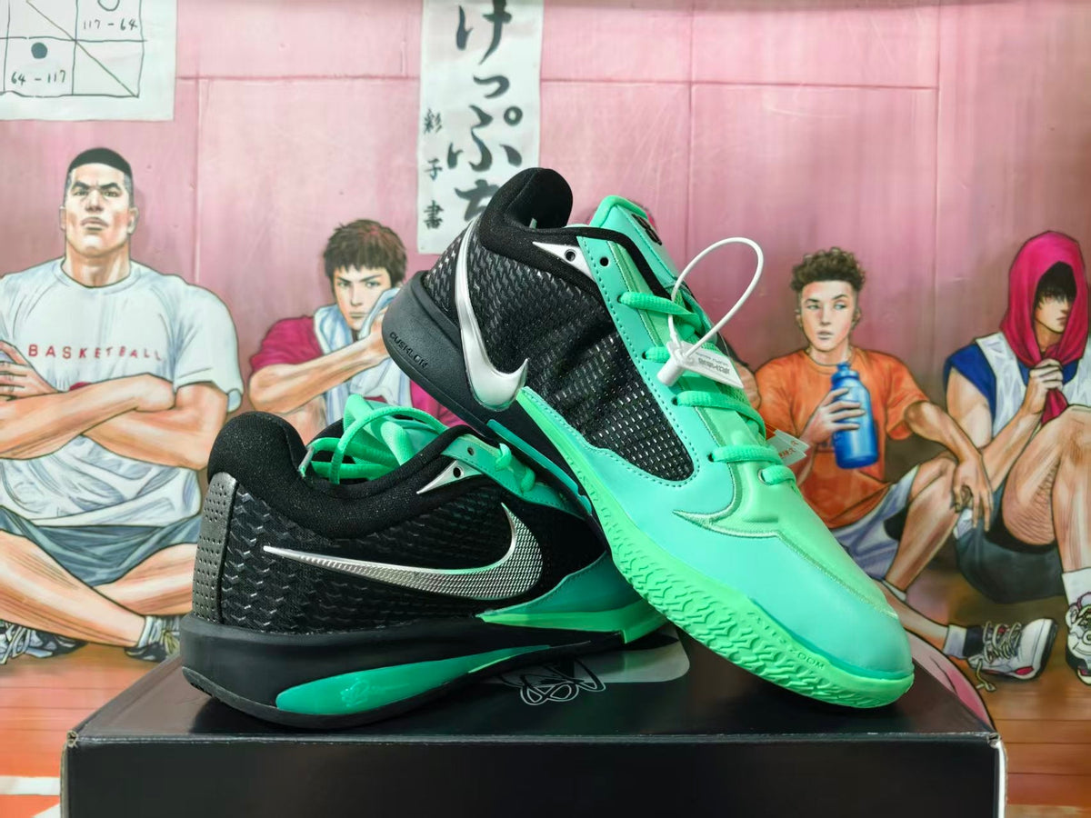 Nike GT Cut 3 Basketball Shoes Black Green