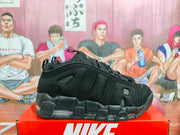 Nike Air More Uptempo Black Basketball Sneakers