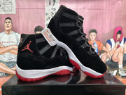 Jordan Black and Red Velvet Basketball Sneakers