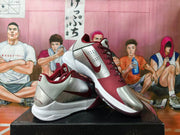 Nike Kobe 5 Basketball Shoes Silver Burgundy