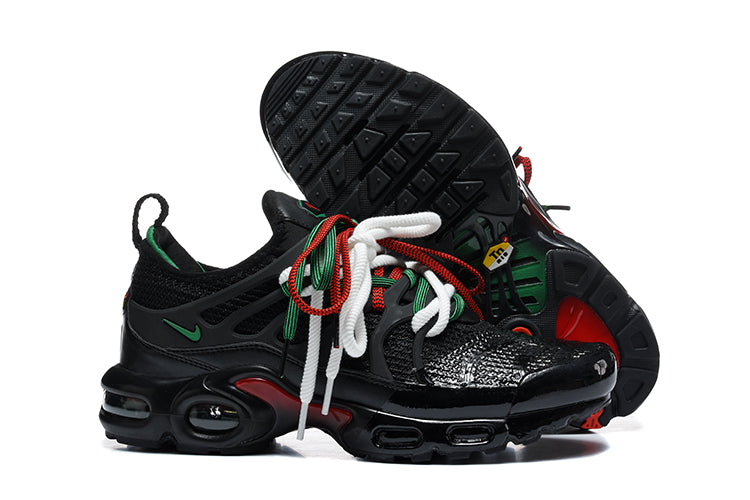 Nike Air Max Plus Black Green Red Sneakers