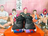 Nike Basketball Shoes Black Multicolor Speckled Sole