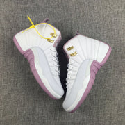 Air Jordan 12 Cherry Blossom Pink Kids Sneakers